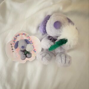 Snoopy plush keychain